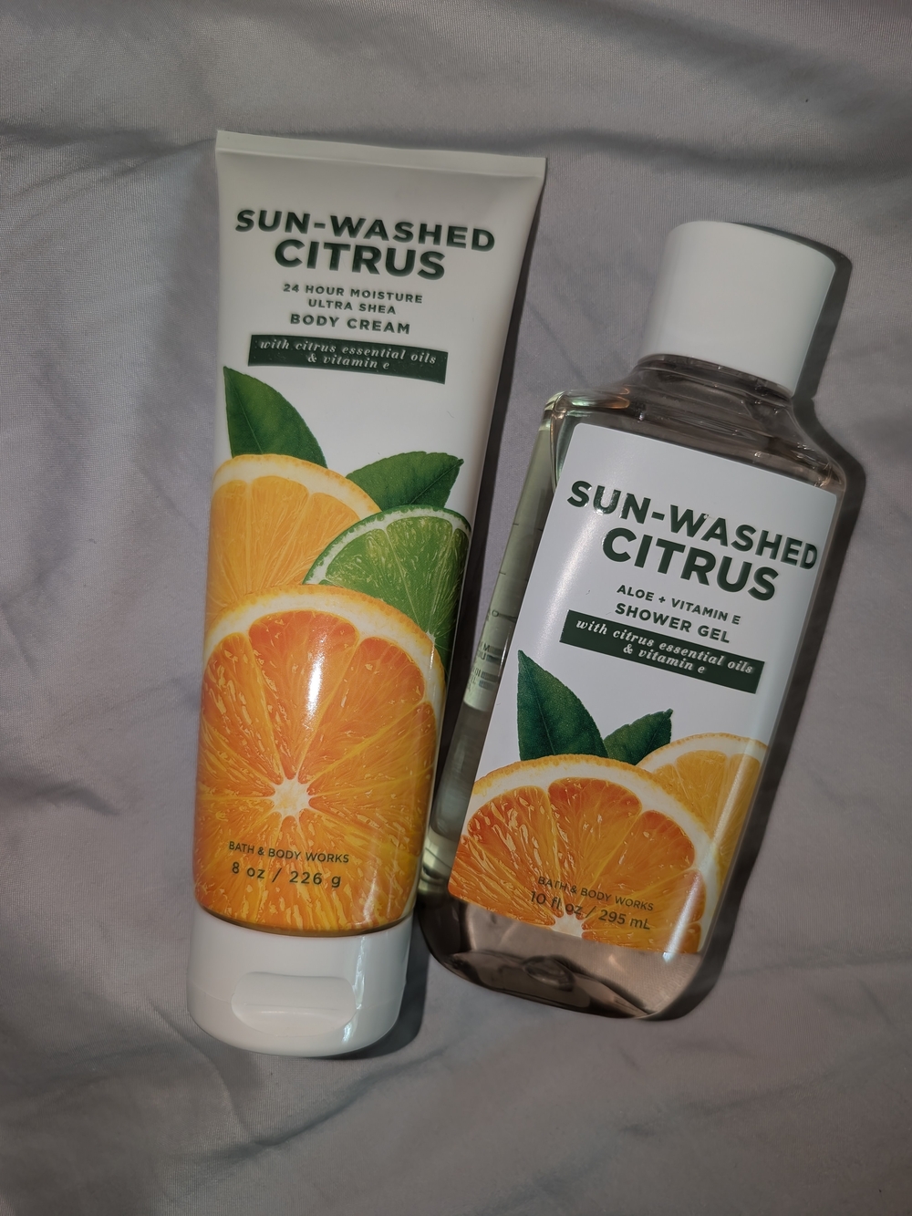 Sun-Washed Citrus Body Cream & Shower Gel - Bath & Body Works